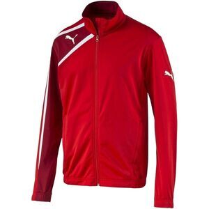 Puma Boys Spirit Performance Track Jacket / Red